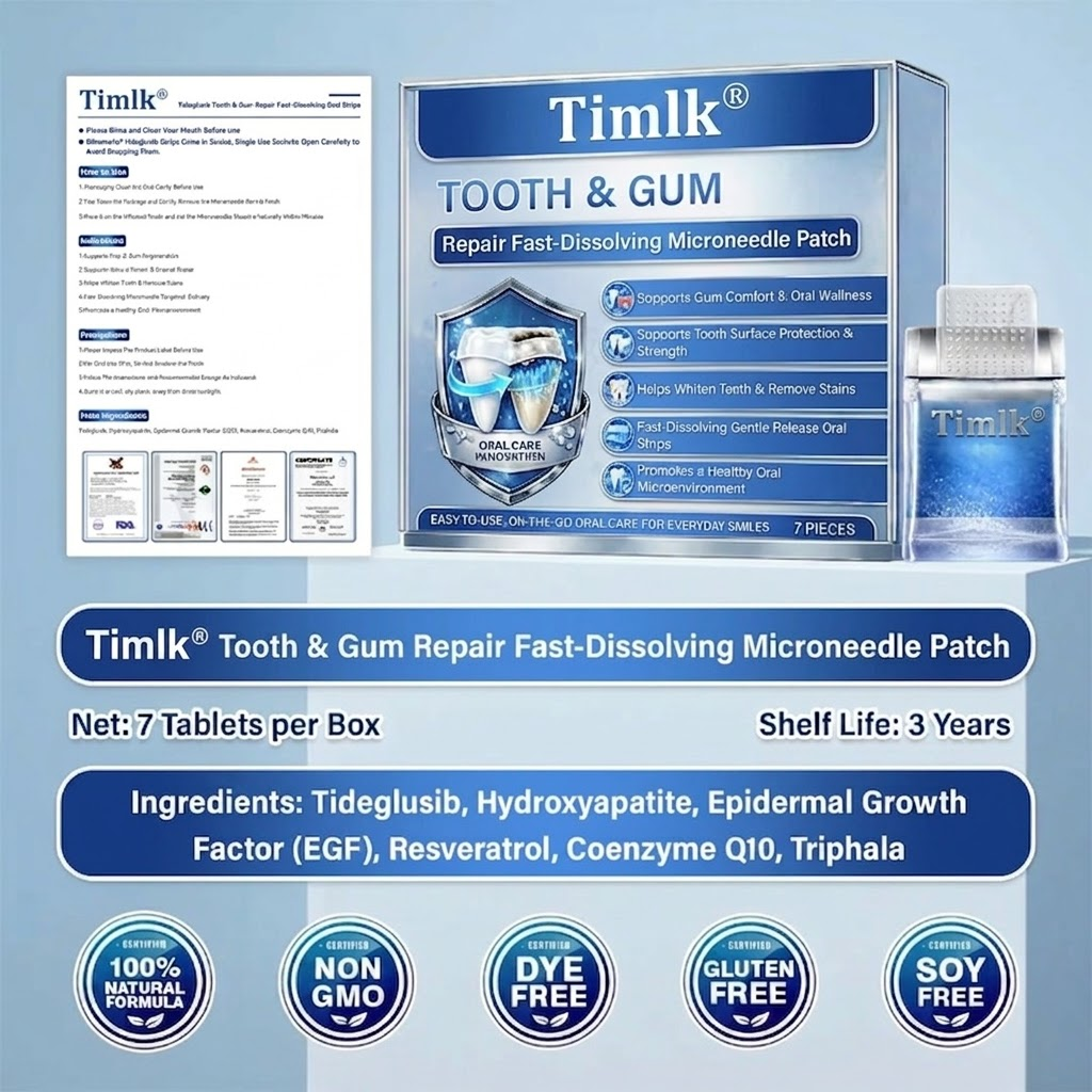 Your Smile🦷Tooth & Gum Repair Fast-Dissolving Microneedle Patch