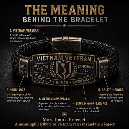 Vietnam Veteran Honor Bracelet