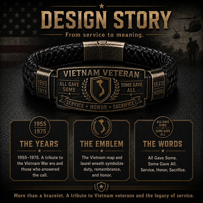 Vietnam Veteran Honor Bracelet