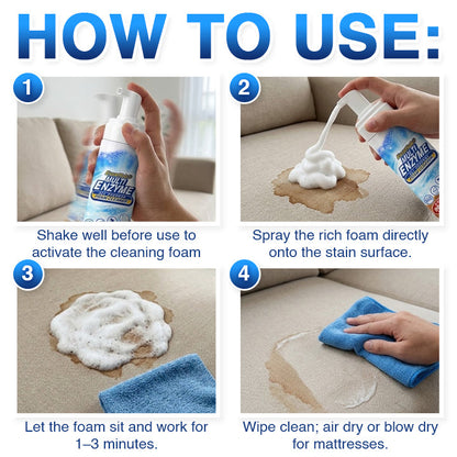 EaseHub® Multi-Enzyme Foam Cleaner ✨