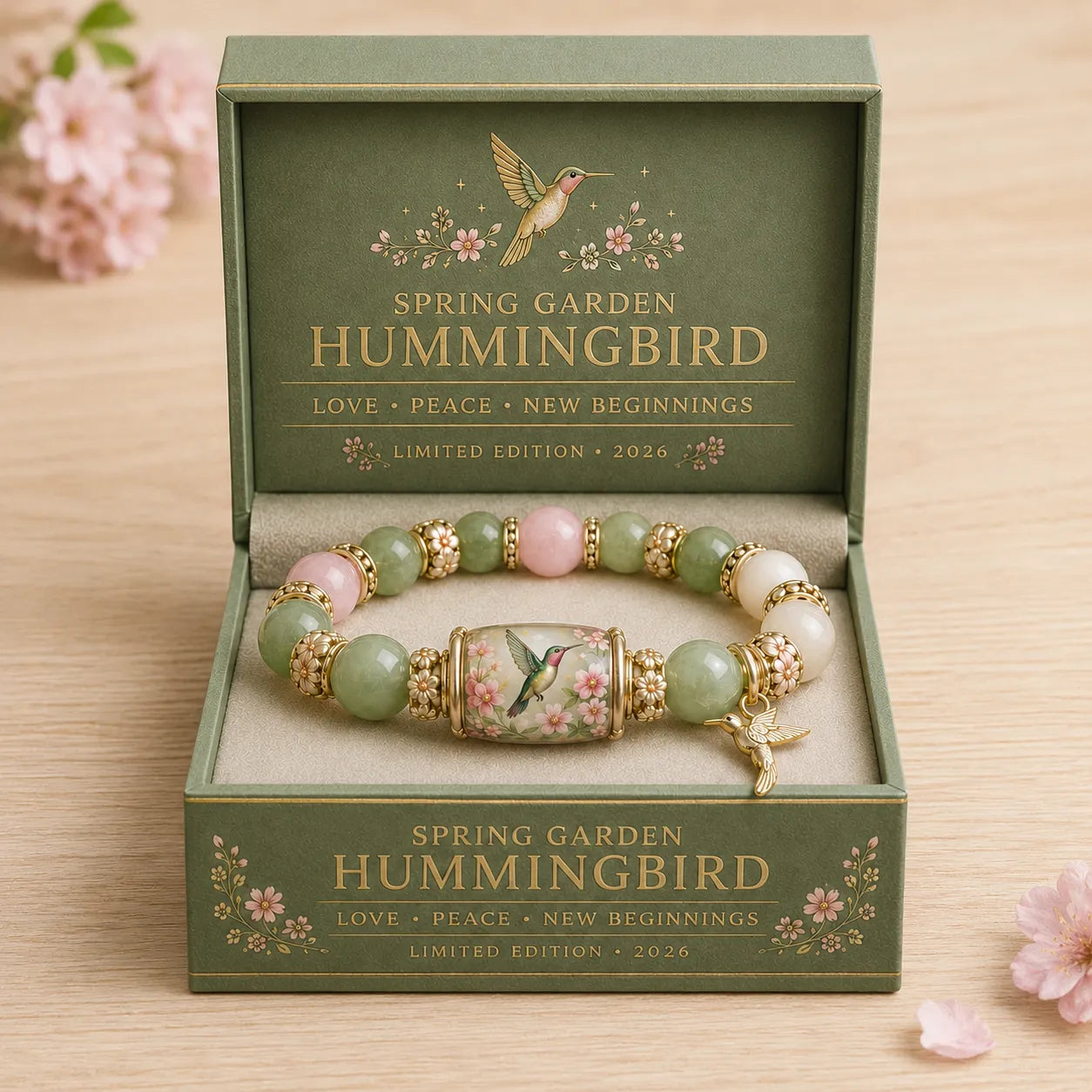 Love, Peace & Spring Blessings  | 2026 Limited Edition Bracelet