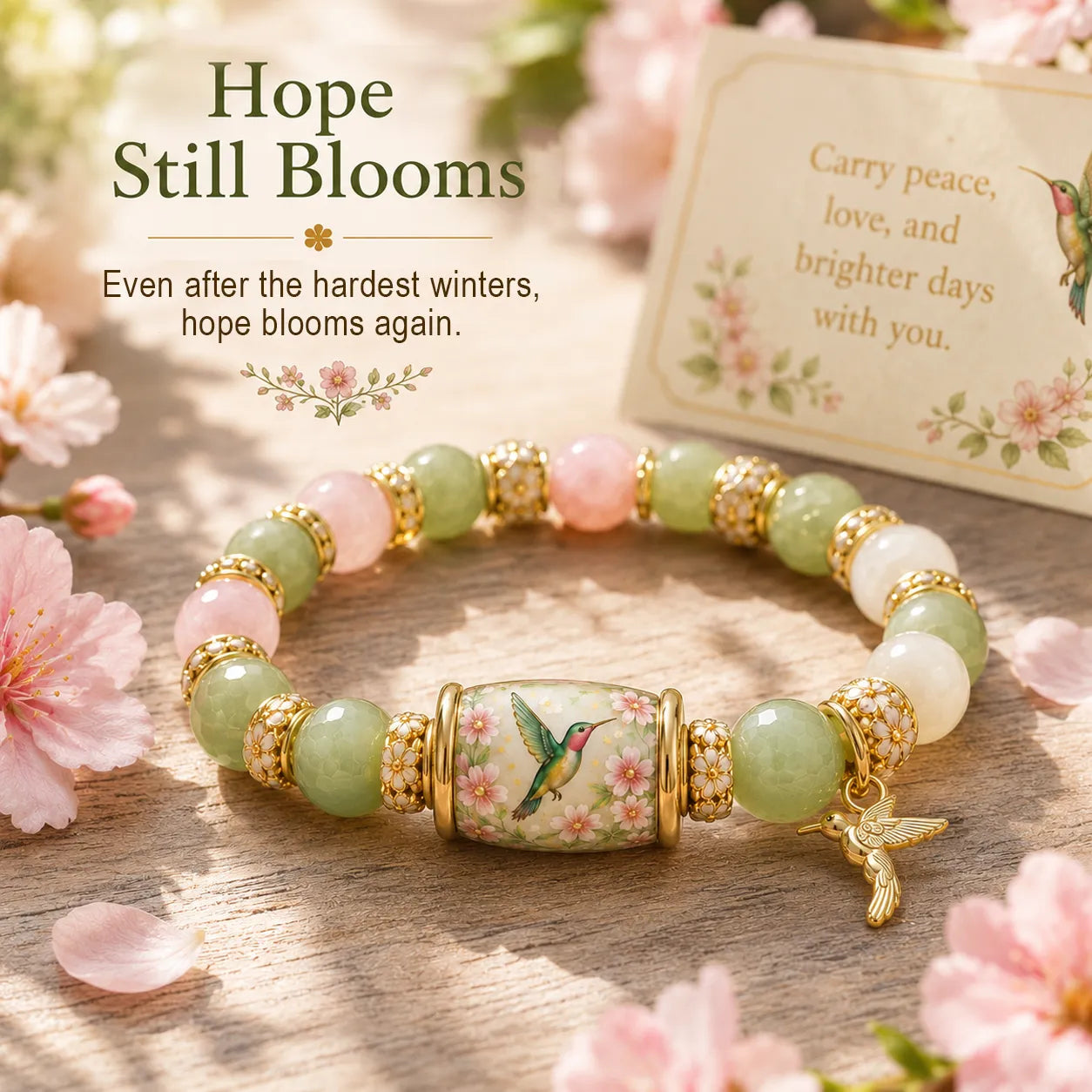 Love, Peace & Spring Blessings  | 2026 Limited Edition Bracelet