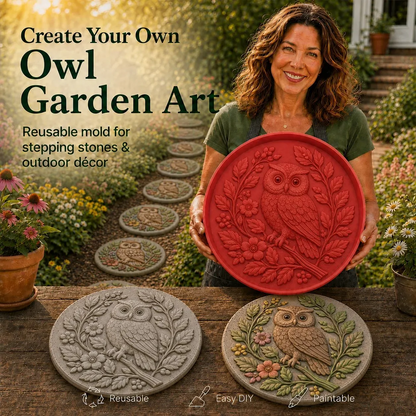 Garden Art Stepping Stone Mold💥