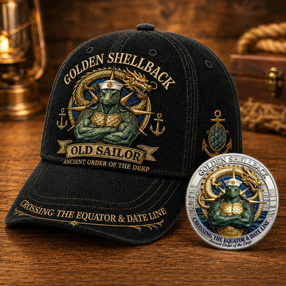 Golden Shellback Cap