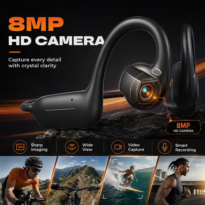 E12 Smart Bone Conduction Headphones