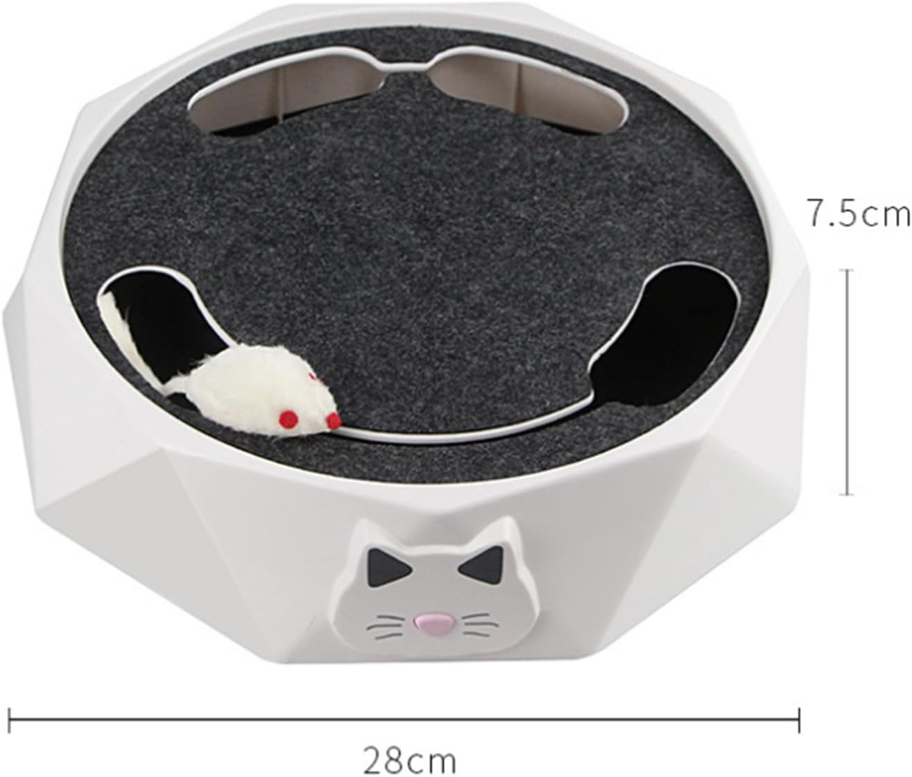 🔥Interactive Cat Turntable Toy – Keep Your Cat Happy & Active While You're Away