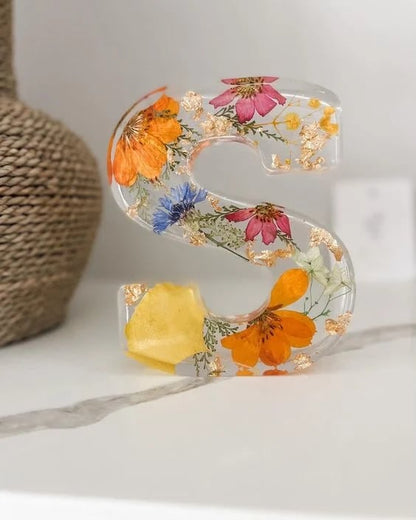 Flowers Resin Night Light