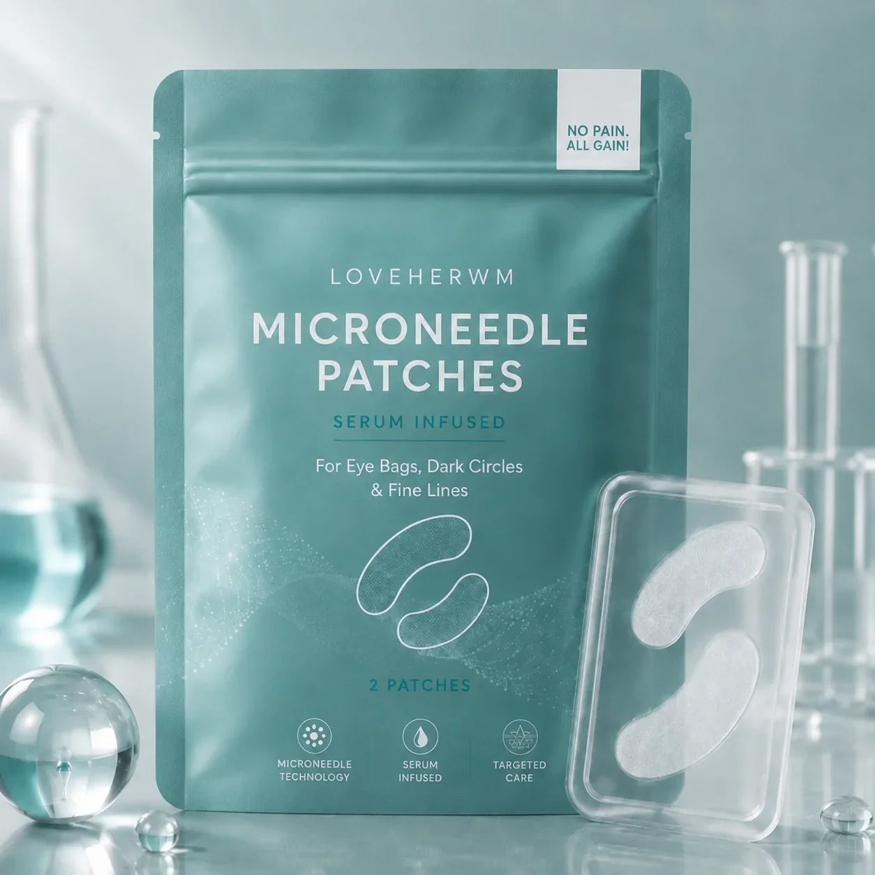 💕LOVEHERWM Micro-Needle Patch For Perfect Under-Eyes