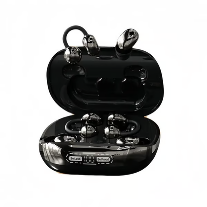 3-in-1 Wireless Earbuds with Power Bank Charging Case | 4 Clip-On & Sleep Earbuds, Noise Cancelling & IPX5 Water Resistant