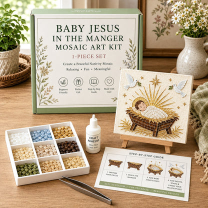 Nativity Sea Glass Art Kit