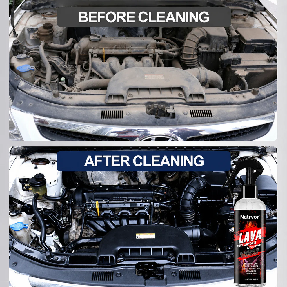 Car External Engine Cleaner – Spray, Clean & Protect