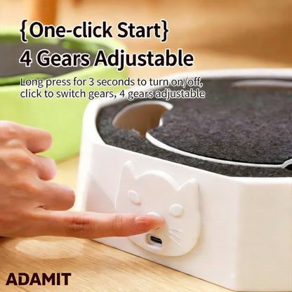 🔥Interactive Cat Turntable Toy – Keep Your Cat Happy & Active While You're Away