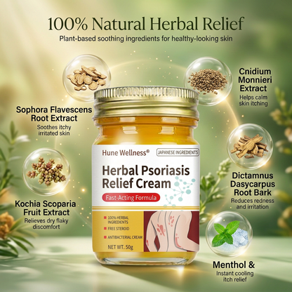 Herbal Psoriasis & Eczema Relief Skin Cream