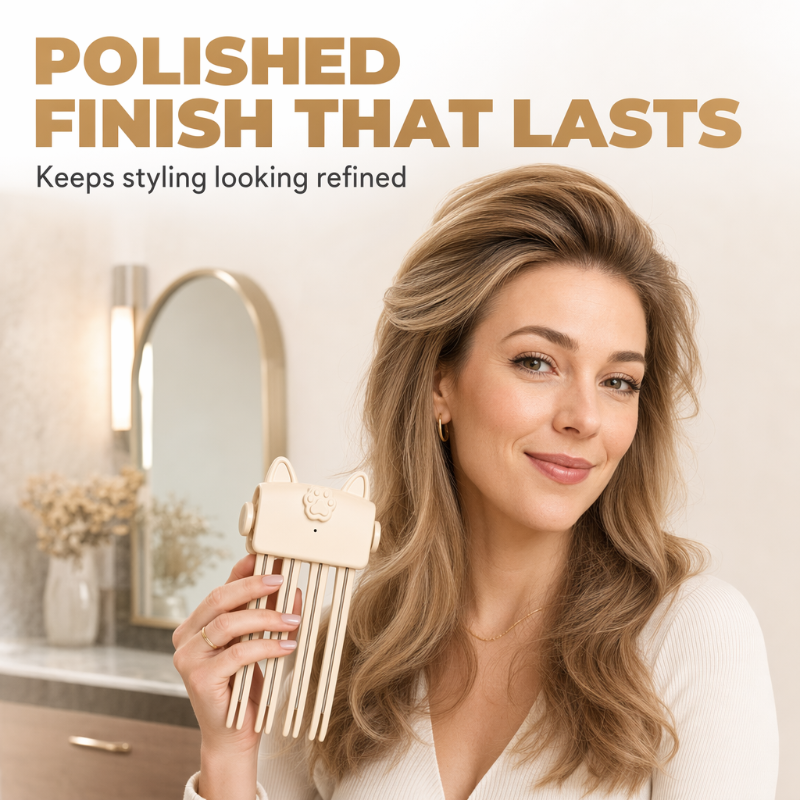 Wireless Heated Volumizing Root Lift Clip, Portable Travel Hair Styling Tool for Flat Fine Hair